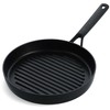 KitchenAid - Klasikinė kaltinė apvali keptuvė - juoda - 28 cm