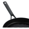 KitchenAid - Klasikinė kaltinė apvali keptuvė - juoda - 28 cm