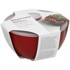 KitchenAid 4 dalių patiekalų ruošimo indų rinkinys su dangteliais, Empire Raudona
