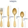 SOHO GOLD auksinių stalo įrankių rinkinys 16 vnt. / Mikasa