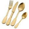 SOHO GOLD auksinių stalo įrankių rinkinys 16 vnt. / Mikasa