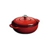 Lodge Emaliuotas ketaus puodas - raudonas 2,8L / Namelis
