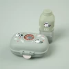 Monbento lunchbox i butelka vaikams Gram Žalias Raccoon