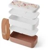 Monbento Original bento Priešpiečių dėžutė 1 l Rožinė Floral
