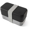 Monbento Sense Original bento Priešpiečių dėžutė 1.2L Noir Onyx