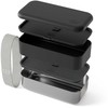 Monbento Sense Original bento Priešpiečių dėžutė 1.2L Noir Onyx