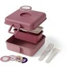 Monbento Snacky lunchbox vaikams 0,85 l Rožinė Blush