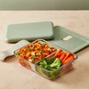 Monbento x Pyrex Priešpiečių dėžutė stiklinis Pure - Žalias Natural