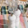 Rankinis druskos arba pipirų malūnas 17 cm - baltas / MasterClass