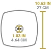 Pokrywa szklana na patelnie 26 cm / Lodge