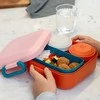 Priešpiečių dėžutė su przegródkami vaikams Rikko Poppy Flamingo / Amuse