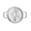 KitchenAid - Daugiafunkcis puodas su dangčiu - sidabrinis - 20 cm