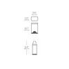 Simple Human Simplehuman CW1814 Pedal Bin 38L šlifuotas nerūdijantis plienas