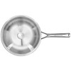 KitchenAid - „Multiply“ vokas su dangčiu - sidabro spalvos - 28 cm