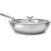 KitchenAid - „Multiply“ vokas su dangčiu - sidabro spalvos - 28 cm