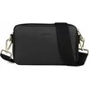 Aarni Crossbody Bag -olkalaukku, musta, kultainen vetoketju