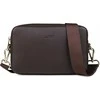 Aarni Large Crossbody Bag -olkalaukku, tummanruskea/kulta