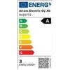 Airam LED G95 -lamppu, E27, 3000K, 470lm, kirkaskupuinen