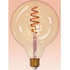 Airam SmartHome Globe 125 -älylamppu, E27, amber, 350lm, 1800-3000K, WiFi