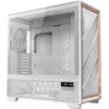 Antec Flux Pro kompiuterio korpusas, full tower, E-ATX, tempered glass – baltos spalvos