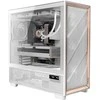 Antec Flux Pro kompiuterio korpusas, full tower, E-ATX, tempered glass – baltos spalvos