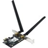 Asus | WiFi 7 PCI-E adapteris su 2 išorinėmis antenomis | PCE-BE6500 | 802.11be | Tinklo palaikymas: ne | MU-MiMO: ne | nėra mobiliojo plačiajuosčio ryšio