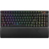 ASUS ROG Strix Scope II 96 belaidė RGB žaidimų klaviatūra su ROG NX Snow jungikliais, Nordic išdėstymas