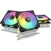 Kompiuterio Ventiliatorių Rinkinys - ASUS TUF Gaming TR120 ARGB Triple Pack Juodas
