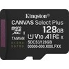 „Kingston Technology“ 128 GB „Micro SDXC Canvas Select Plus Gen3“ 150 MB/s A1 kortelė + adapteris