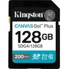 Kingston Canvas Go! Plus 128GB SD kortelės priekis
