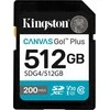 Kingston Canvas Go! Plus 512GB SD kortelė