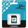 Atminties kortelė KINGSTON Canvas Go! Plus 64 GB Micro SDXC, su adapteriu