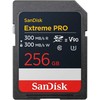 „SanDisk Extreme PRO 256GB SDXC“ atminties kortelė, 300 MB/s skaitymo ir rašymo greitis, 8K, V90, UHS-II