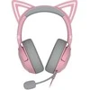Ausinės Kaytetyt Tuotteet Käytetty Razer Kraken Kitty V2 pelikuulokkeet, pinkki