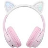 Ausinės ProCaster Meow 2.0 kuulokkeet mikrofonilla, vaaleanpunainen