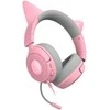 Razer Ausinės Žaidimams | Kraken Kitty V3 X | su laidu | Over-Ear | Mikrofonas | Quartz