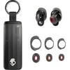 Skullcandy Method 360 ANC belaidės triukšmą slopinančios į ausis dedamos ausinės, juodos spalvos