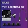 Sony INZONE Buds belaidės žaidimų ausinės, Baltos