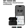Sony belaidės ausinės su aktyvia triukšmo slopinimo funkcija, Bluetooth, IPX4, WF-1000XM6B.CE7