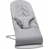 BabyBjorn Bliss - vaikiškas gultas | Austi žiedlapių antklodės šviesa Pilkas