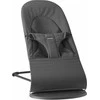 BabyBjörn Bouncer Balance Soft Woven - sėdynė, džersis tamsiai pilkas