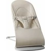 BabyBjörn Bouncer Balance Soft Woven sėdynė, šviesiai smėlio spalvos trikotažas