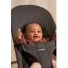BabyBjörn Bouncer Balance Soft Woven - sėdynė, džersis tamsiai pilkas