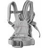 BabyBjorn Harmony - ergonomiška nešynė naujagimiams ir kūdikiams | Austas šviesiai pilkas melanžas