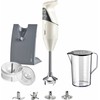 Bamix Swissline M200 Foodbytwins, kermanvalkoinen