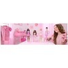 Mattel BARBIE DELUXE FASHIONISTAS lėlė rožine suknele