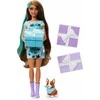 Mattel BARBIE PARTY UNBOXED REVEAL siurprizų rinkinys - tamsiaplaukė lėlė (JFG72)