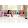 Mattel BARBIE TWINNING LOOKS tamsiaplaukės lėlės ir šunelio rinkinys (JFP38)