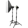 Beiwe TVINIT S100W Kit kahden valon studiosetti