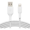 Belkin BOOST CHARGE ™ Lightning - USB-A kabelis pintas, 3 m, baltas